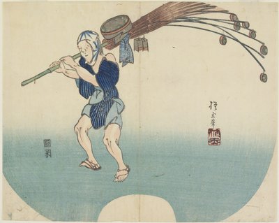 Water Vendor, c. 1830 by Hogyoku